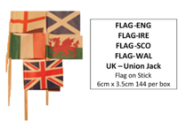 FLAG-SCOT Scottish National Flag 144 per box
